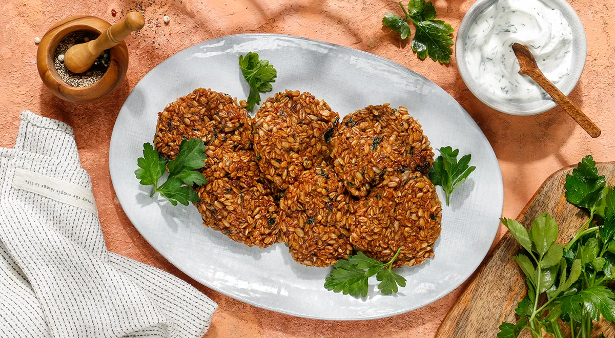 Рецепт котлет из овсянки с семенами льна