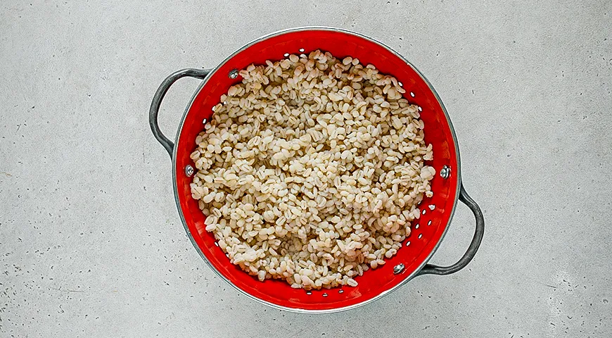 Мисо-боул с перловкой