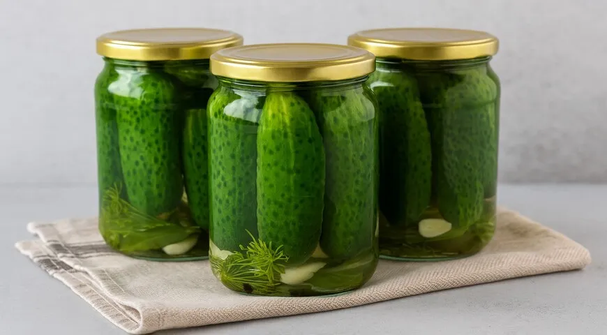 Сладкие маринованные огурцы