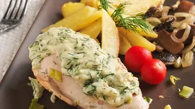 Рецепты с мукой пшеничной, мускатным орехом и соусами