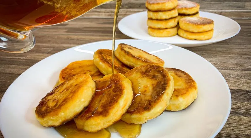 Сырники из творога с морковью