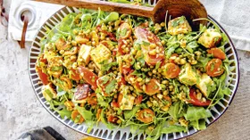 Рецепты с рукколой и бобами