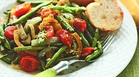 Рецепты с овощами, хлебом и бобовыми