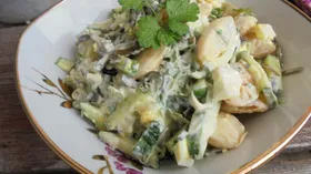 Рецепты с молочной продукцией, огурцом и бобовыми