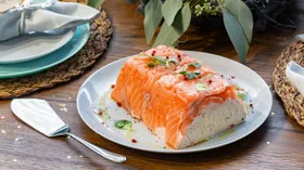 Закуски с лососем