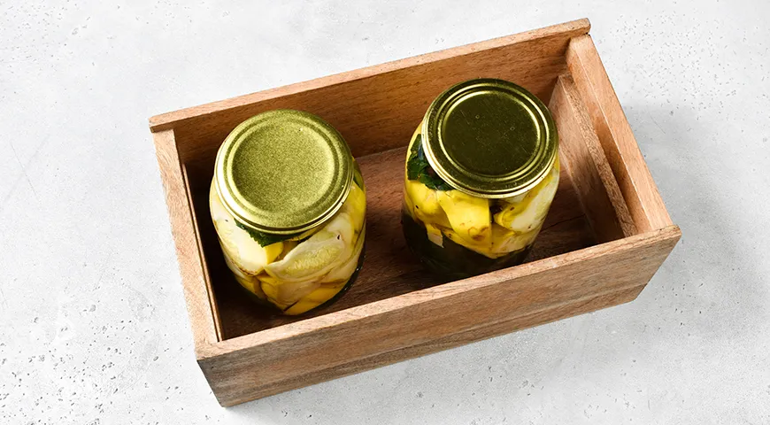 Маринованные патиссоны без стерилизации