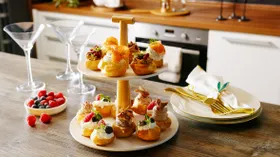 Профитроли с шоколадом