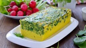 Рецепты со шпинатом, яйцом и молоком