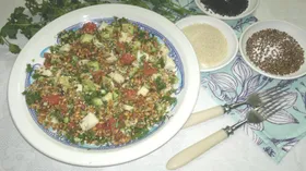 Рецепты с фруктами, рассольными сырами и авокадо