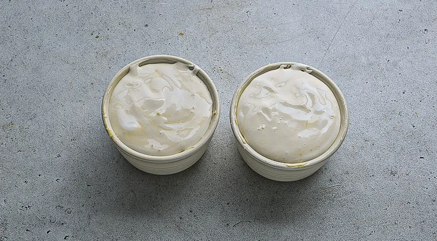 Яблочное суфле с кальвадосом