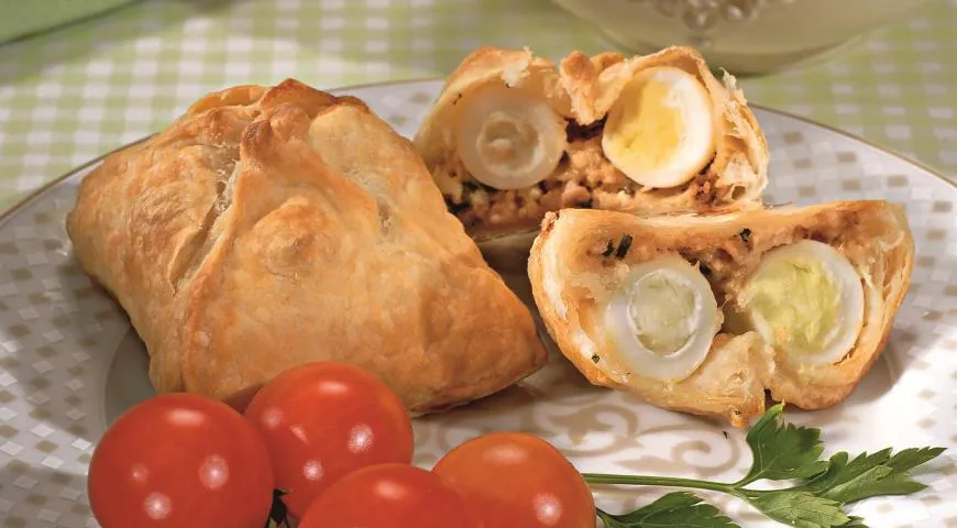 Пирожки Конвертики с сюрпризом