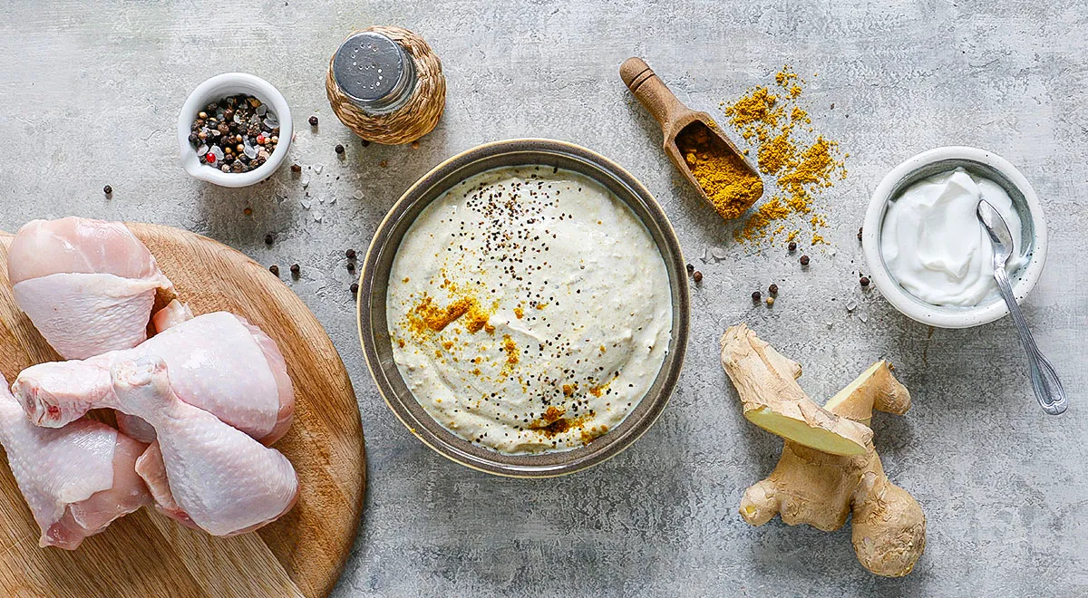 Рецепт маринада для шашлыка на греческом йогурте