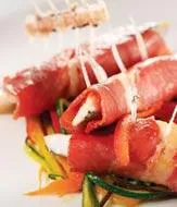 Дорада с пармской ветчиной