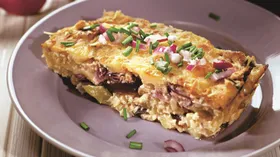 Рецепты с овощами, твёрдыми сырами и фасолью