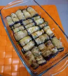 Рулетки из баклажанов