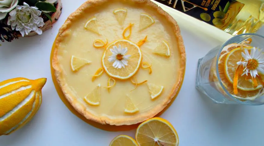 Нежный лимонный тарт 