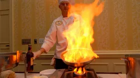 Сколько алкоголя остаётся во фламбе?