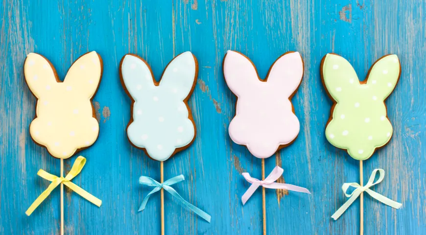 Печенье Кролики на палочках