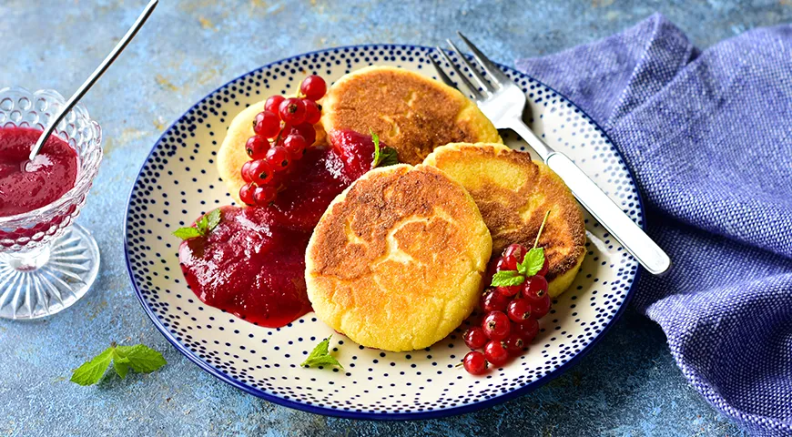 Сырники с кукурузной мукой