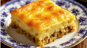 Золотистая картофельная запеканка