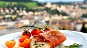 Рецепты с томатами, ветчиной и птицей