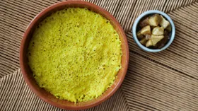 Пшенная каша из печи с томлеными яблоками