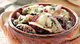 Грибная закуска в греческом стиле, рецепты со сморчками