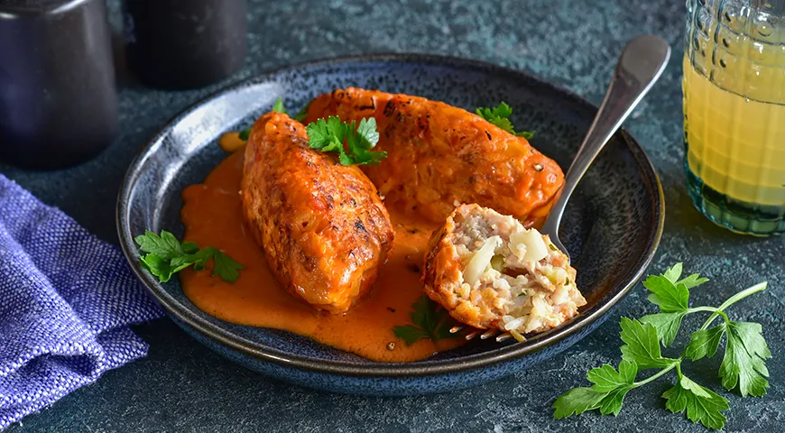 Рецепт ленивых голубцов из куриного фарша