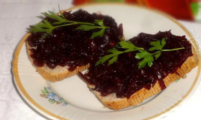 Икра из свеклы