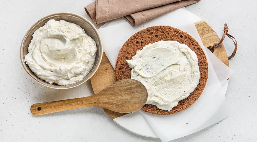 Заварной крем с творогом