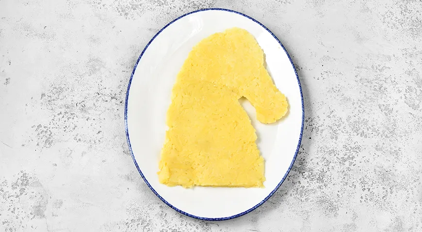 Новогодний салат «Лошадь»