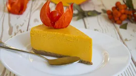 Тыквенный чизкейк со сгущенкой