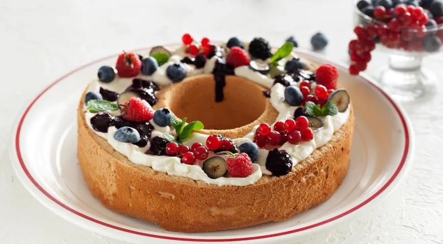 Ангельский бисквит на белках