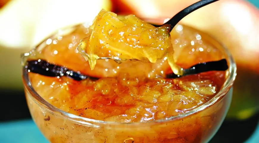 Грушевый мармелад с ванилью