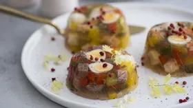 Заливное с морепродуктами