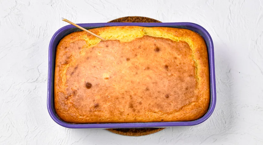 Творожная запеканка с кукурузной мукой