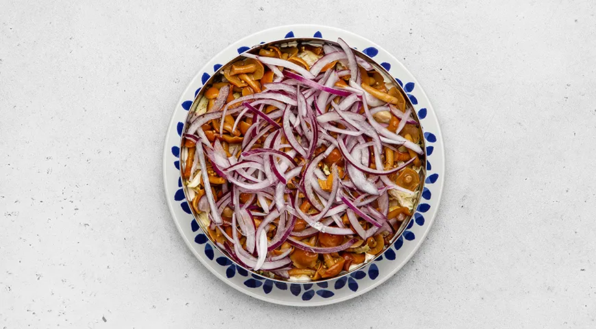 Салат Генеральский с грибами