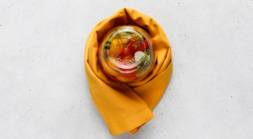 Сладкие маринованные черри