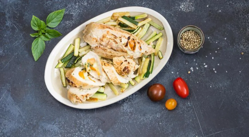 Куриный рулет в духовке