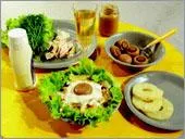 Рецепты с грибами, фруктами и курятиной