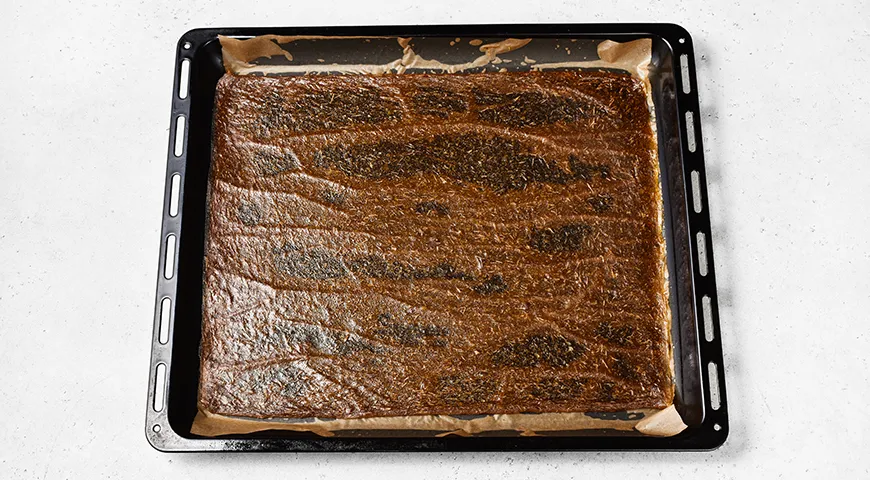 Яблочная пастила без сахара