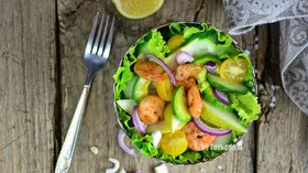 Рецепты с соусами, морепродуктами и черри