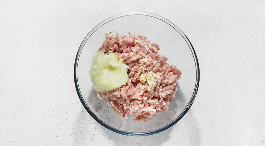 Люля-кебаб из курицы в аэрогриле