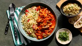 Рецепты с овощами, свининой и пастой