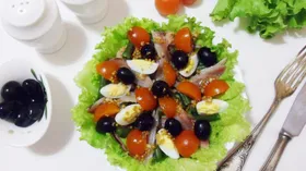 Рецепты с яйцом, томатами и анчоусом