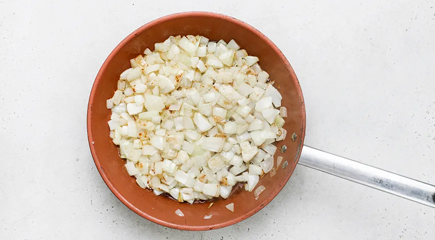 Обжаренное картофельное пюре с луком