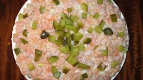 Рецепты с яйцом, соусами и креветками