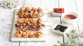 Рецепты с чесноком, продукцией пчеловодства и морепродуктами