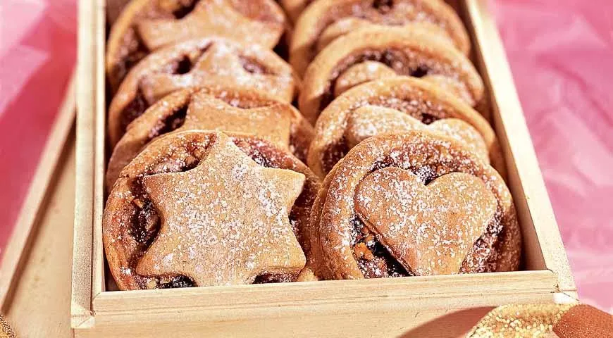 Печенье с фруктовой начинкой