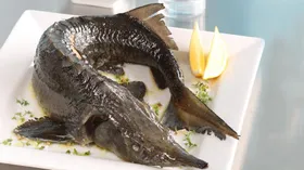 Осетр запеченный
